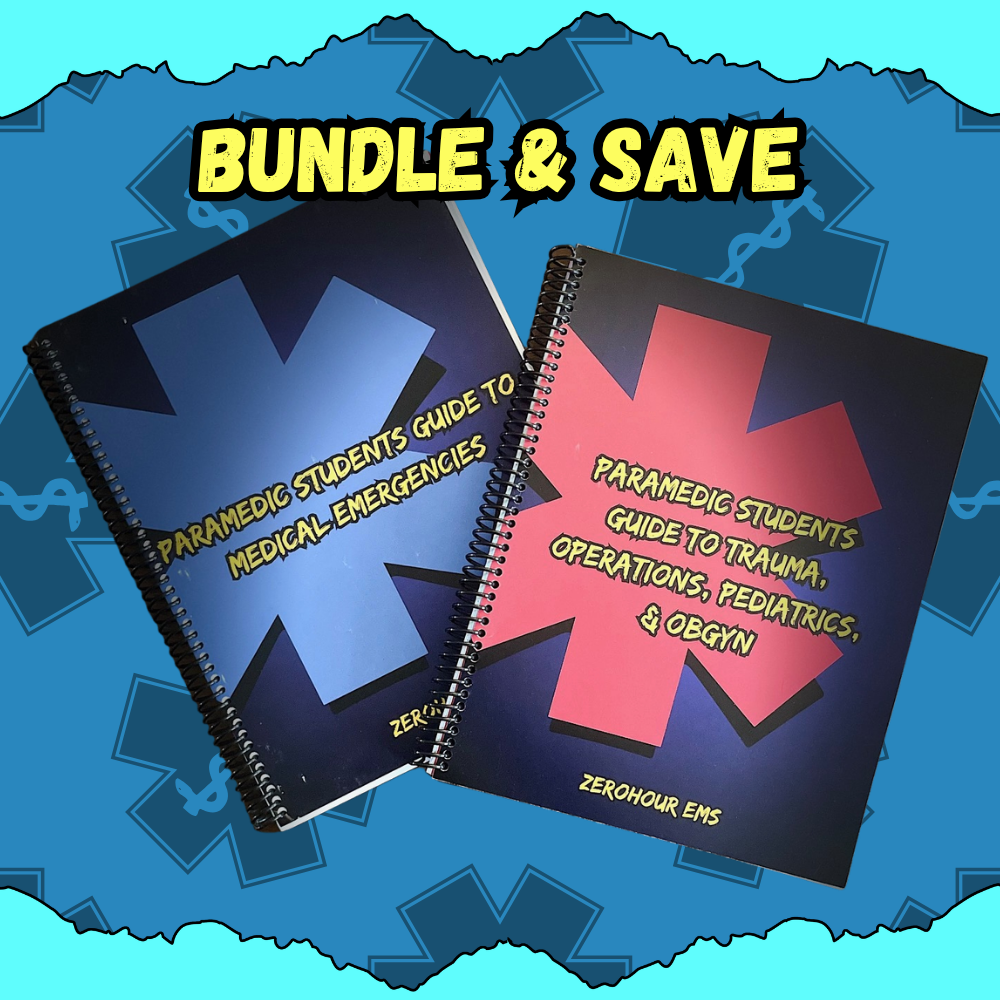 paramedic students guide: book bundle