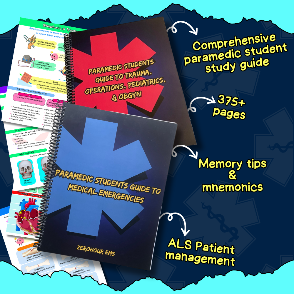paramedic students guide: book bundle paramedic students guide: book bundle
