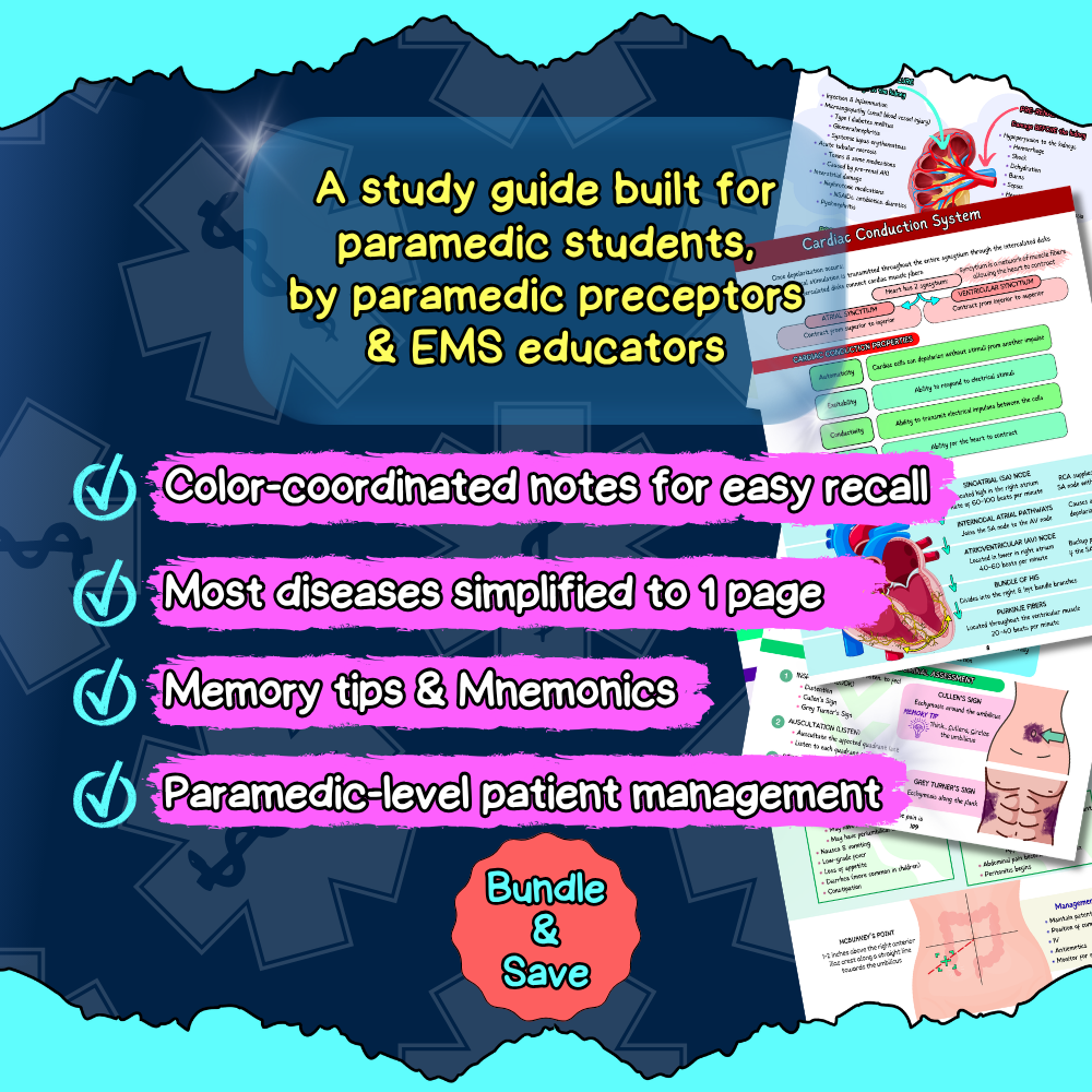 paramedic students guide: book bundle paramedic students guide: book bundle